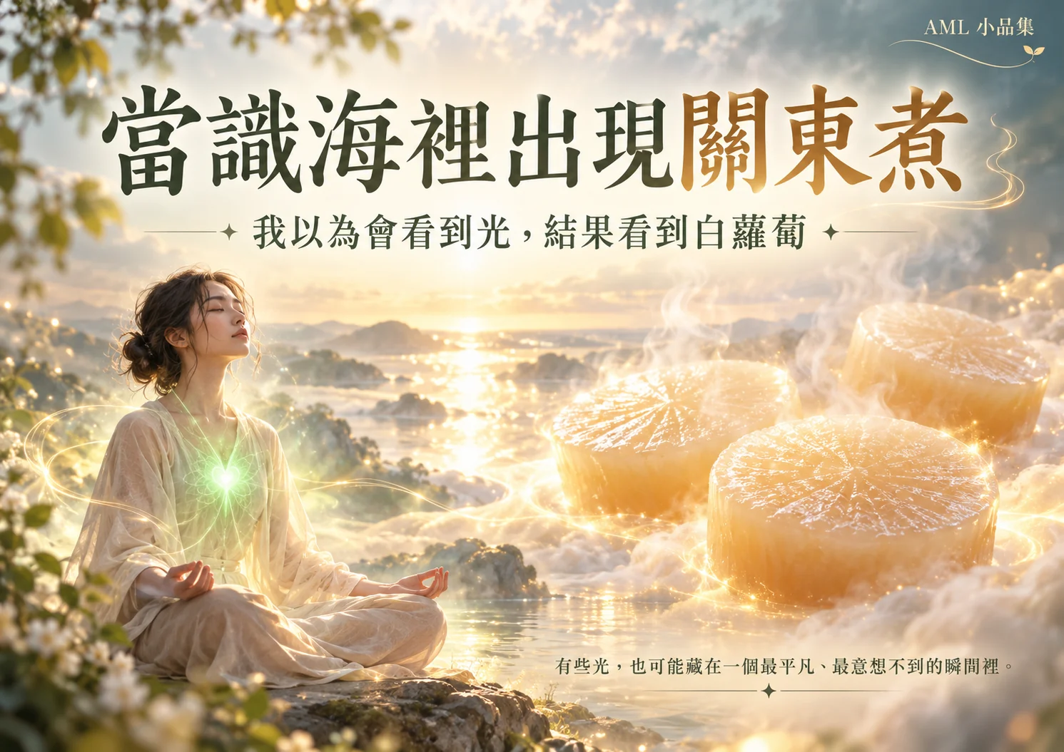 AML 小品：當識海裡出現關東煮 橫式海報